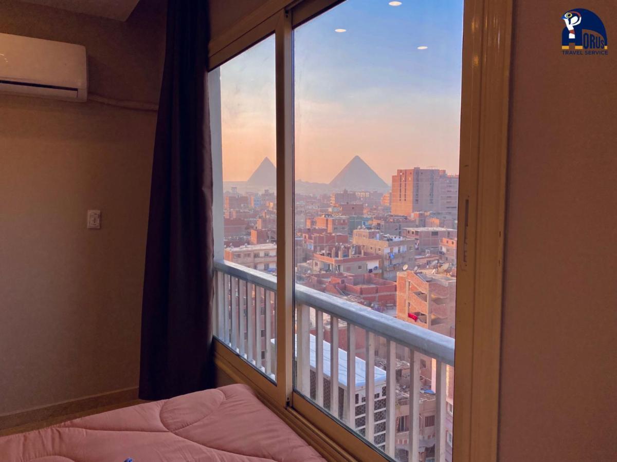 Horus Horizon Inn Pyramids View Kafrat al Jabal ภายนอก รูปภาพ