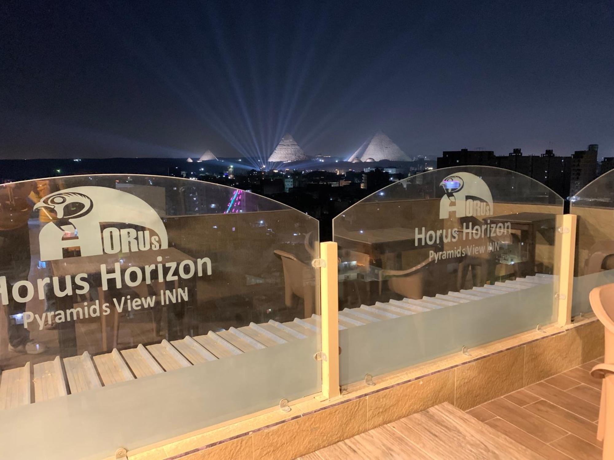Horus Horizon Inn Pyramids View Kafrat al Jabal ภายนอก รูปภาพ