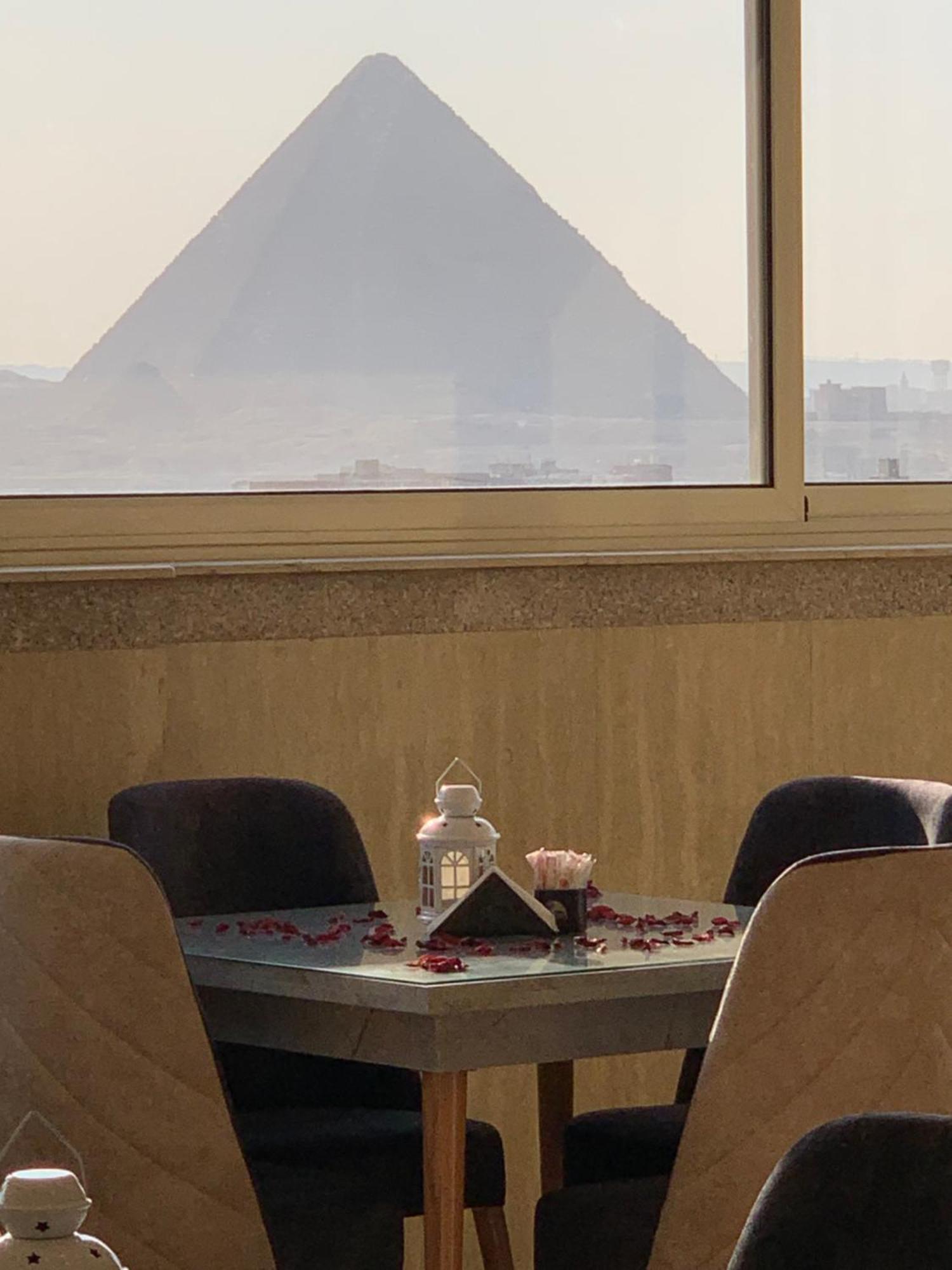 Horus Horizon Inn Pyramids View Kafrat al Jabal ภายนอก รูปภาพ