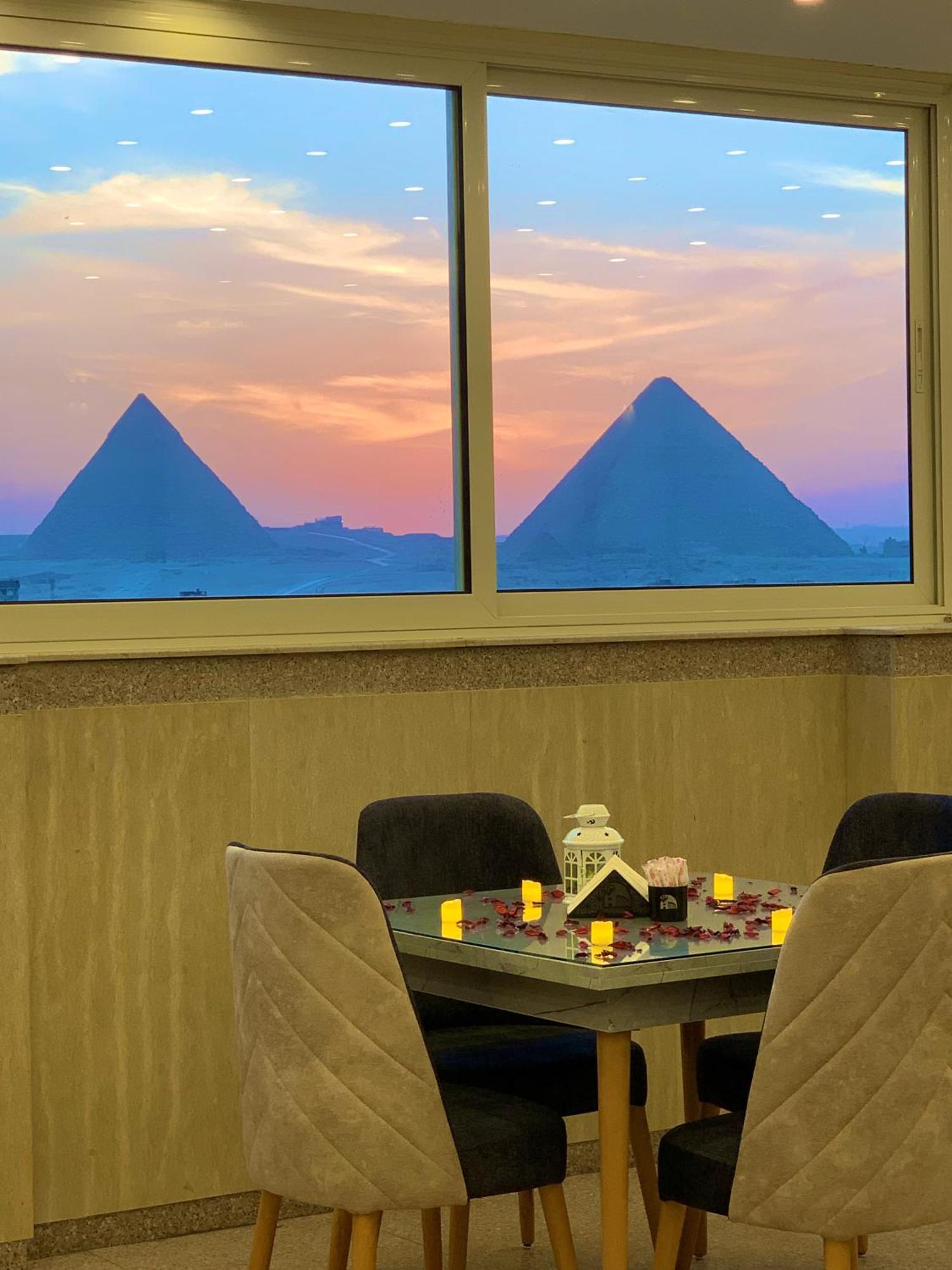 Horus Horizon Inn Pyramids View Kafrat al Jabal ภายนอก รูปภาพ