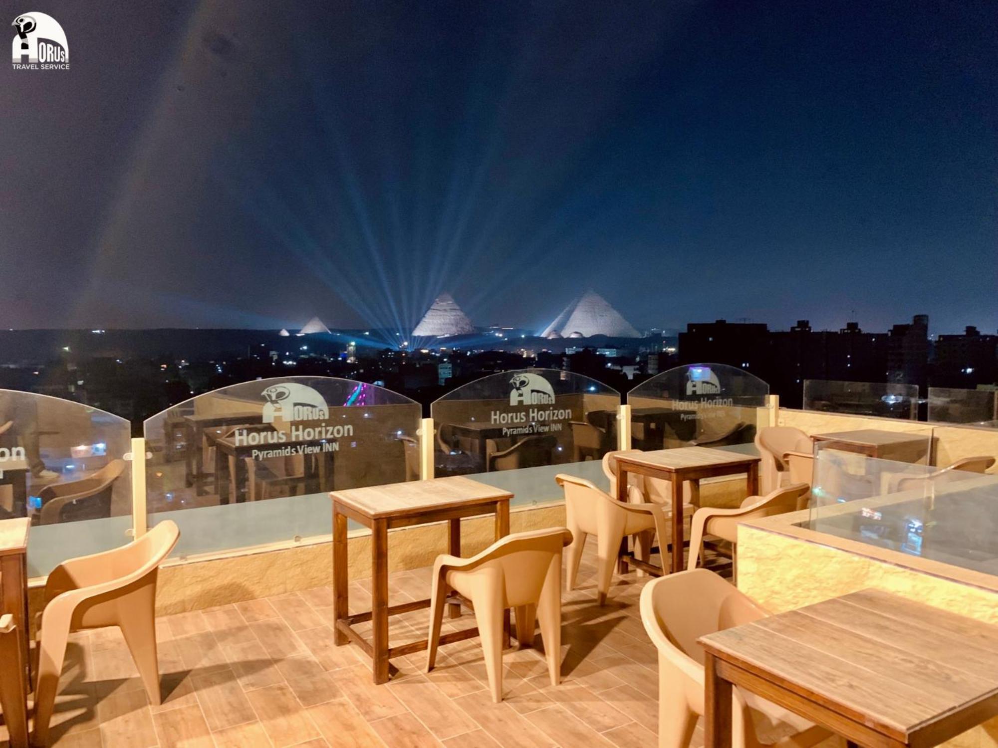 Horus Horizon Inn Pyramids View Kafrat al Jabal ภายนอก รูปภาพ